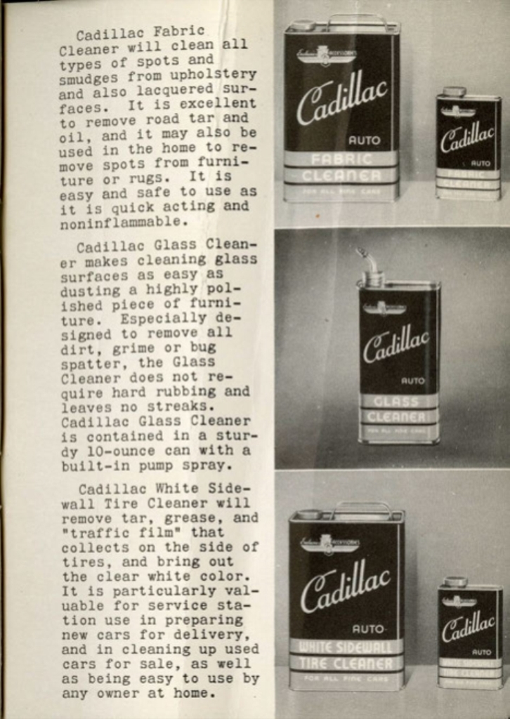 1940 Cadillac LaSalle Accessories Brochure Page 6